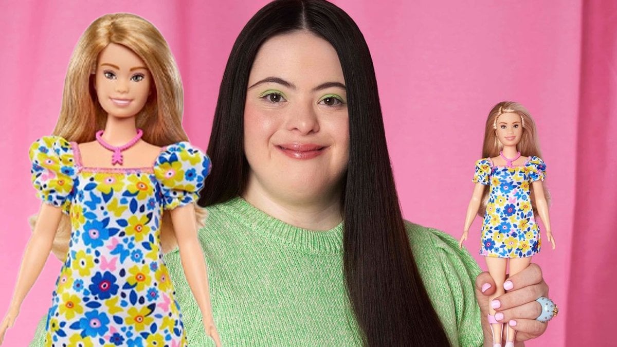 Down sendromlu Barbie bebek, piyasaya sürüldü…