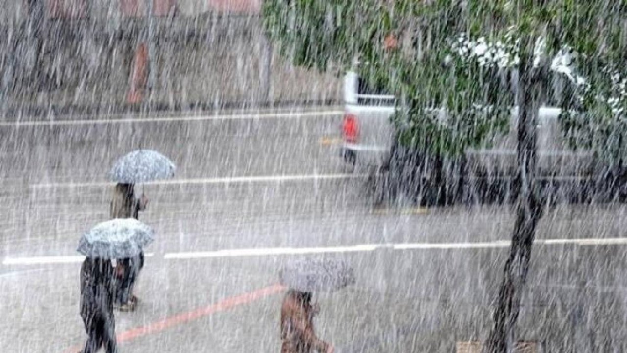 Meteoroloji'den kuvvetli yağış uyarısı