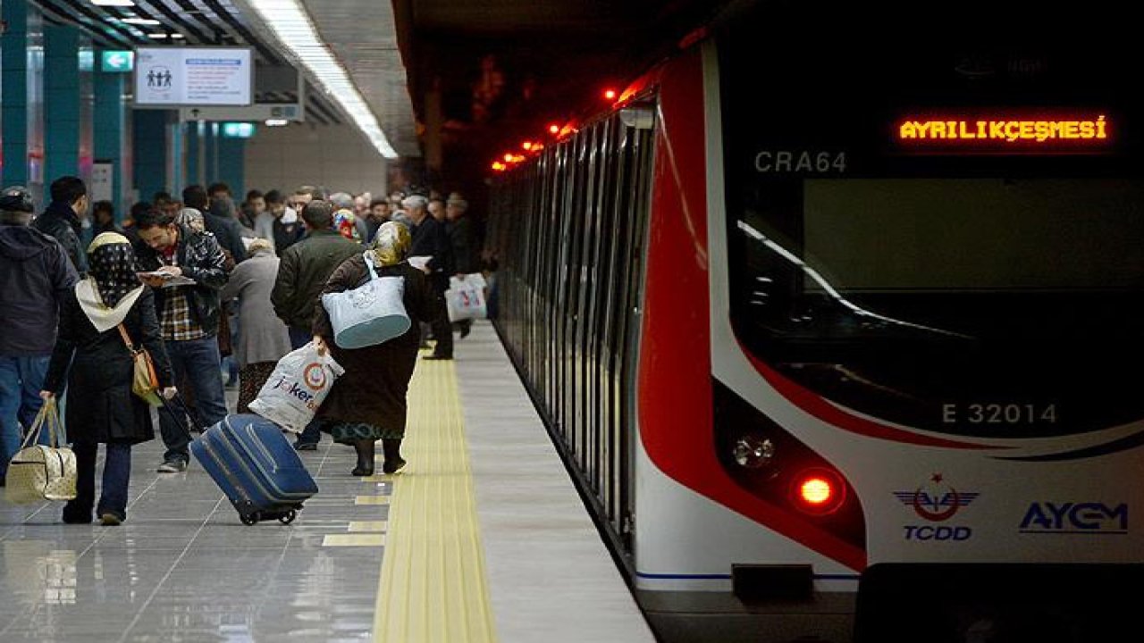 Marmaray’da intihar girişimi nedeniyle seferler durdu