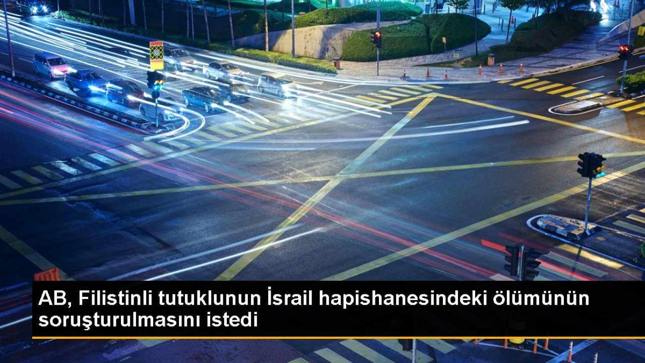 AB, Filistinli tutuklunun İsrail hapishanesindeki ölümünün soruşturulmasını istedi