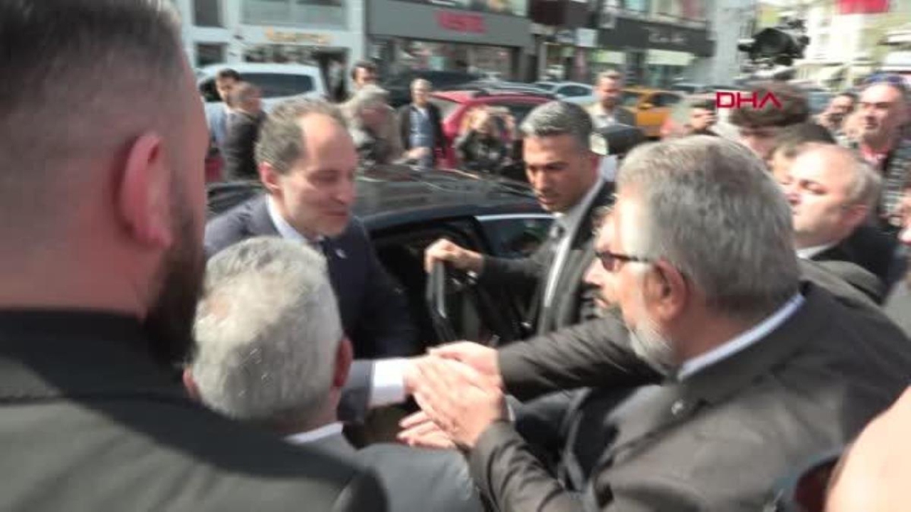 Yeniden Refah Partisi Genel Başkanı Fatih Erbakan Sevgi Yürüyüşüne Katıldı