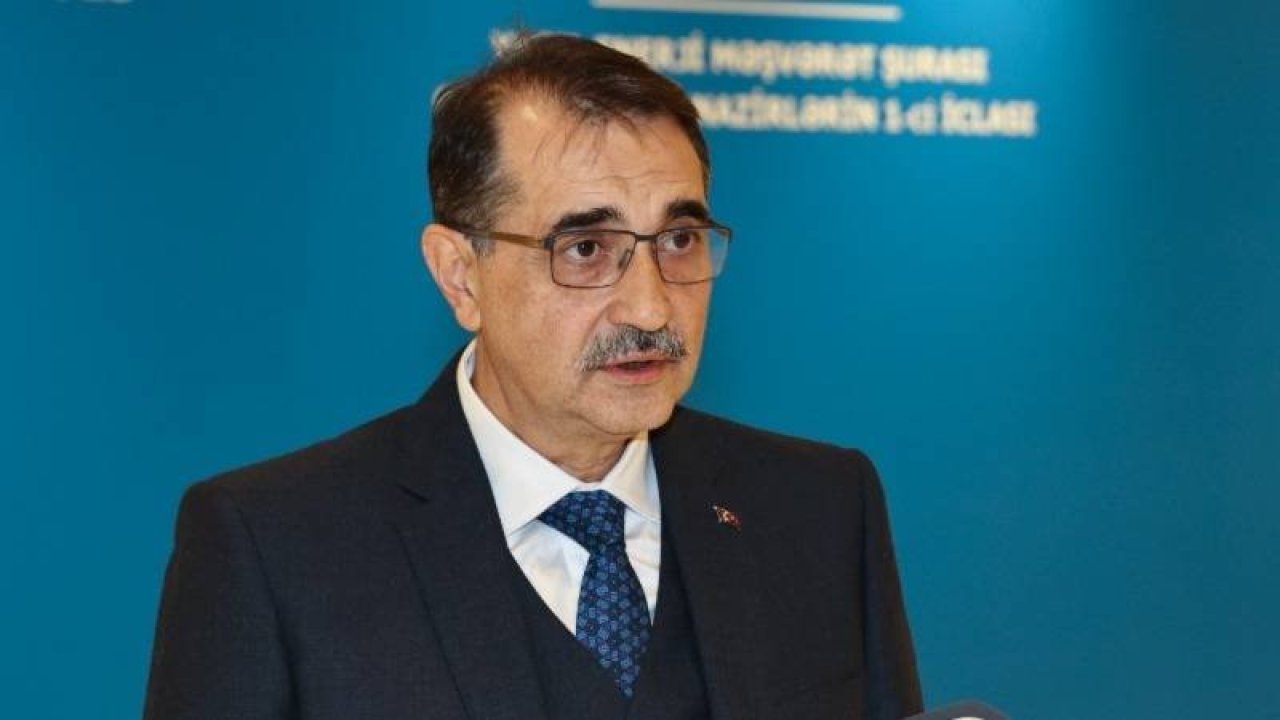 Bakan Dönmez: Petrol ve doğal gaz keşifleri ithalatı önemli ölçüde azaltır