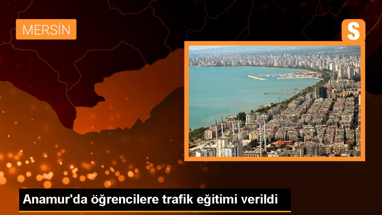 Mersin Anamur'da Polis Ekipleri İlkokul Öğrencilerine Trafik Eğitimi Verdi