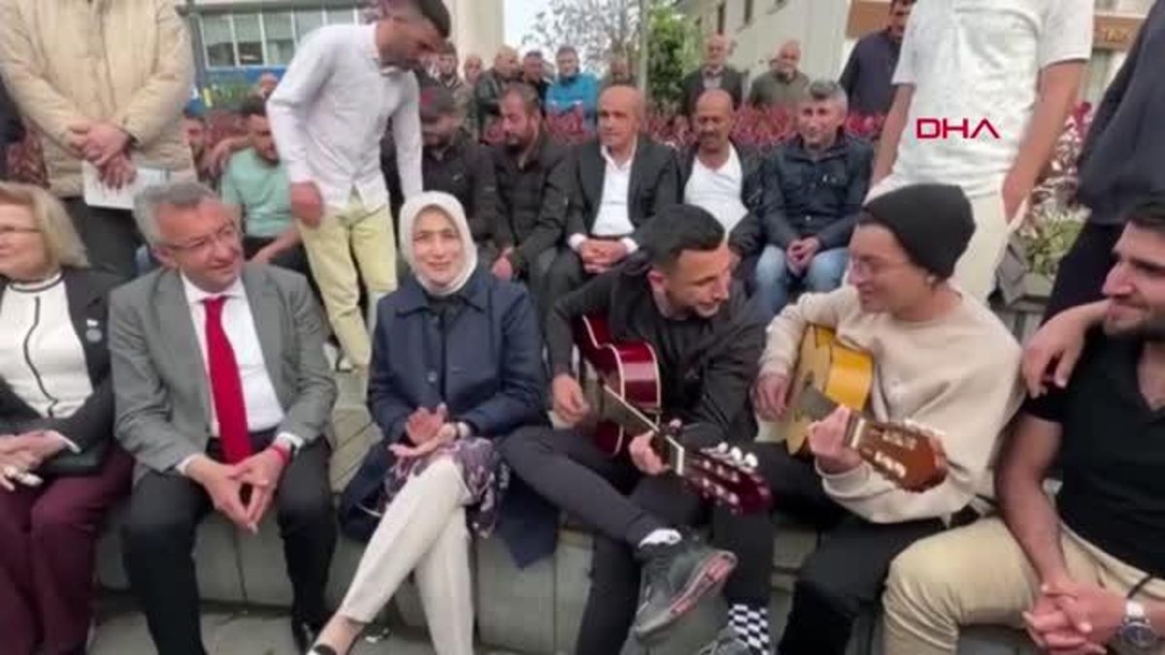 AK Parti ve CHP Grup Başkanvekilleri Silivri'de Gesi Bağları türküsü söyledi