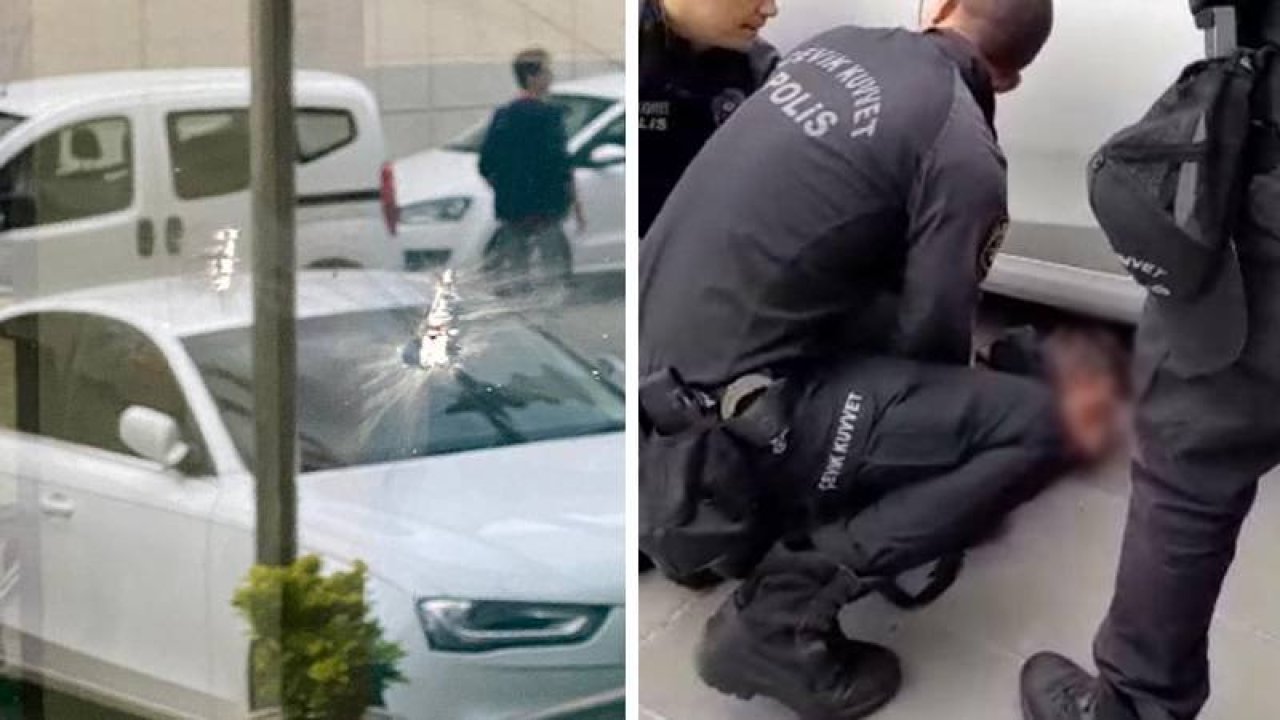 AKP Ankara İl Başkanlığı binasına taş ve telefon atan 1 kişi gözaltına alındı