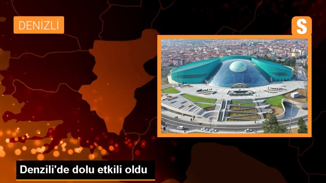 Çameli'de Dolu Yağışı