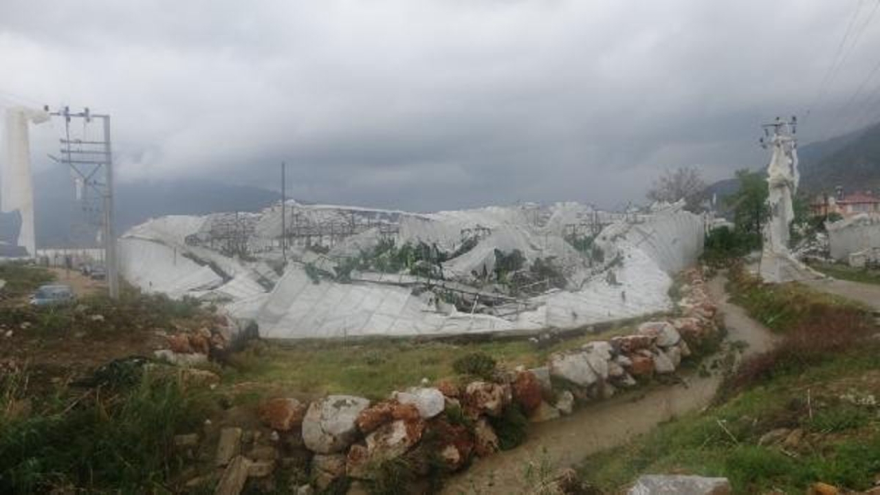Anamur'da Hortum Çıktı