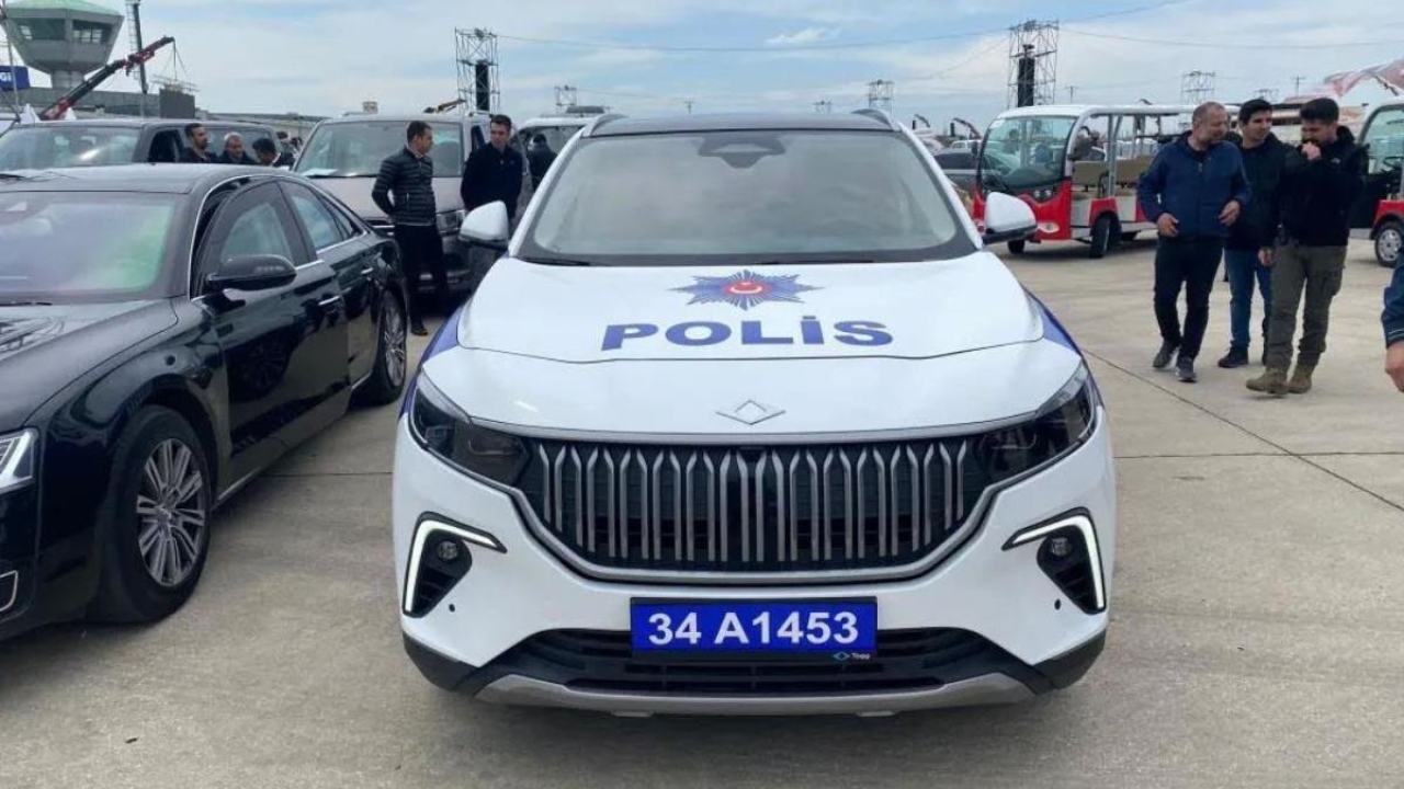 Togg, polis arabası oldu