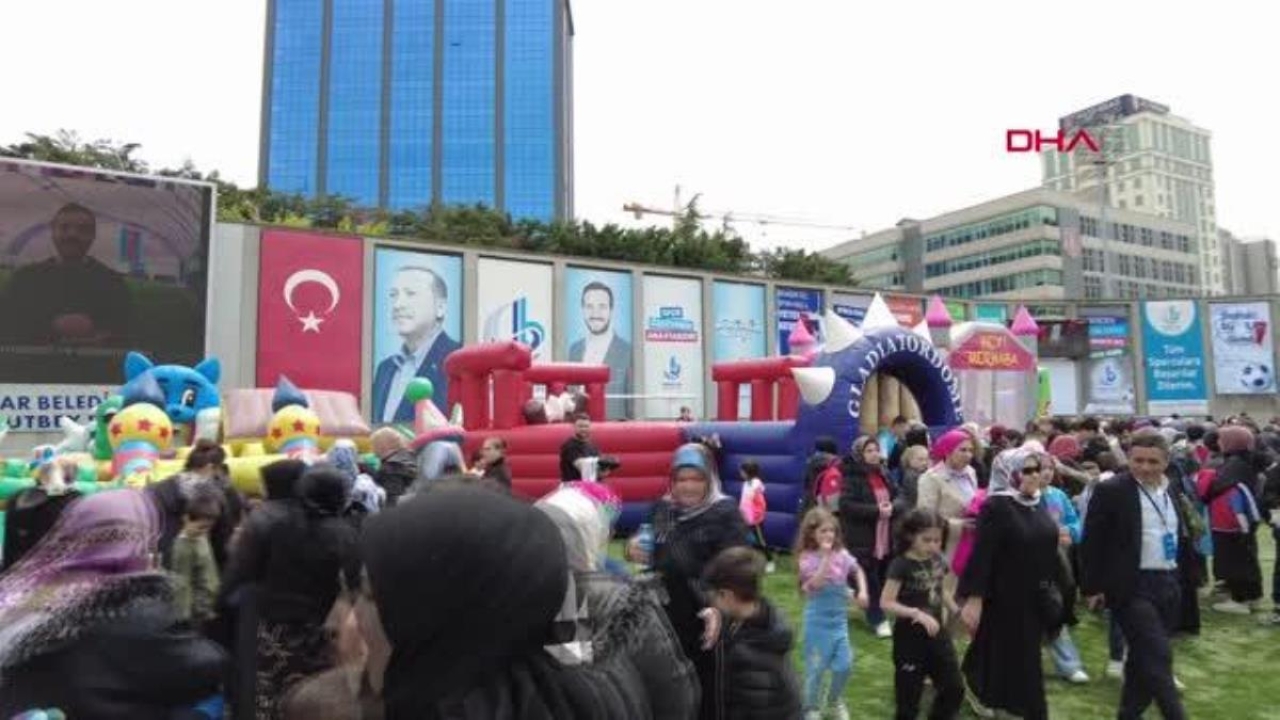 Bağcılar'da Çocuk Maratonu düzenlendi