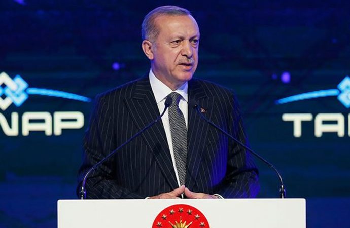 Erdoğan: Bağırmalarıyla, çağırmalarıyla biz bu gemilerimizi oradan çekmeyiz