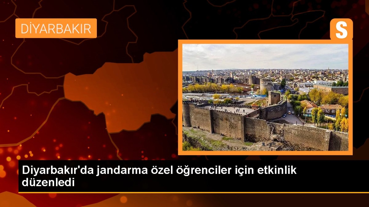 Diyarbakır Jandarması Engelliler Haftası'nda özel çocuklarla eğlendi