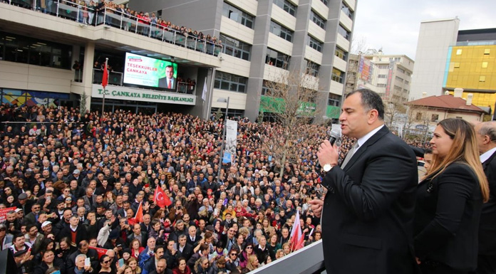 Çankaya'da tarihi oy oranı: Yüzde 73