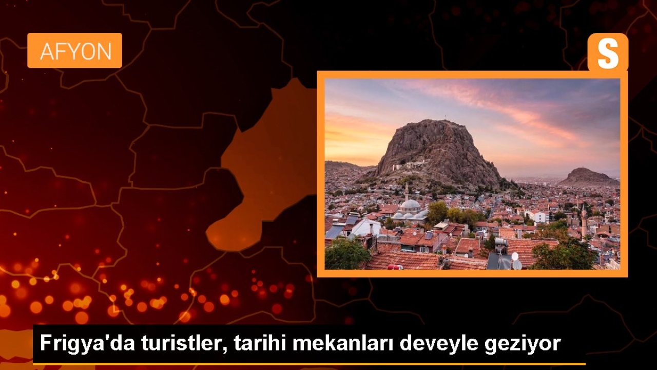 Frig Vadisi'nde Deve Turizmi