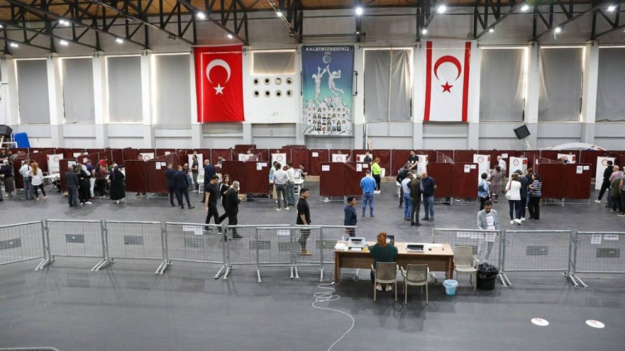 KKTC'de Türkiye'deki Cumhurbaşkanı ve Milletvekili Seçimleri için oy verme işlemi sona erdi