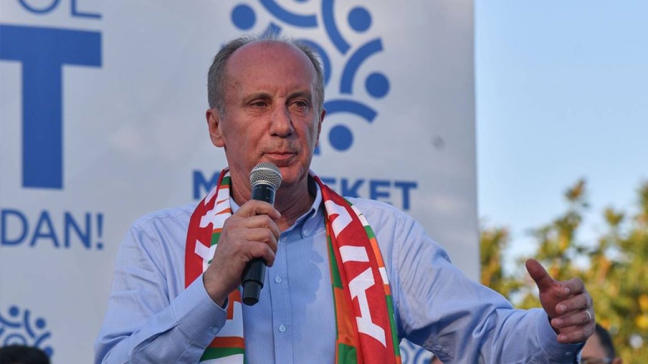 Muharrem İnce’nin İzmir ve Manisa programları sağlık sorunları sebebiyle iptal edildi