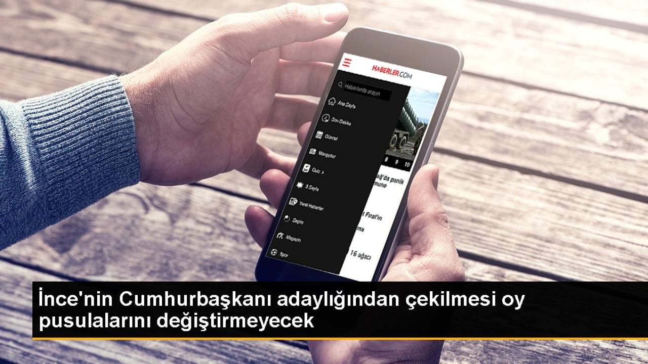 Muharrem İnce'nin adaylıktan çekilmesi oy pusulalarında değişiklik gerektirmeyecek