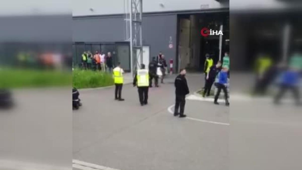 Almanyada Mercedes fabrikasında silahlı saldırı: 2 ölü