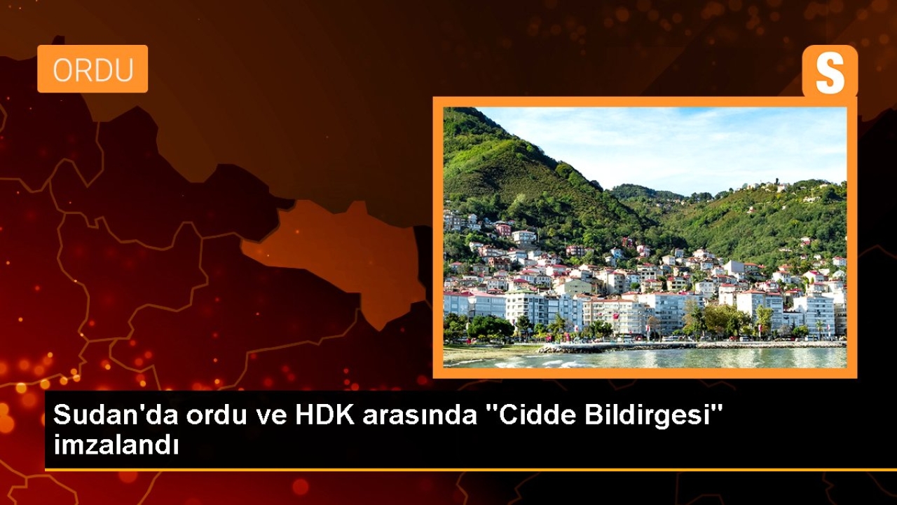 Sudan'da Ordu ve HDK Arasındaki Çatışmaların Durdurulması İçin Cidde Bildirgesi İmzalandı