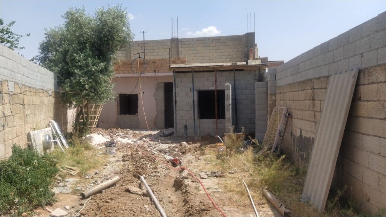 Kiraladığı evde patlayıcı çıktı