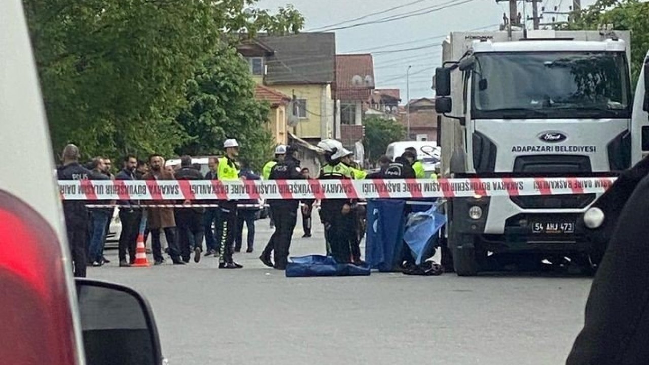 Çöp kamyonunun altında kalan adam hayatını kaybetti