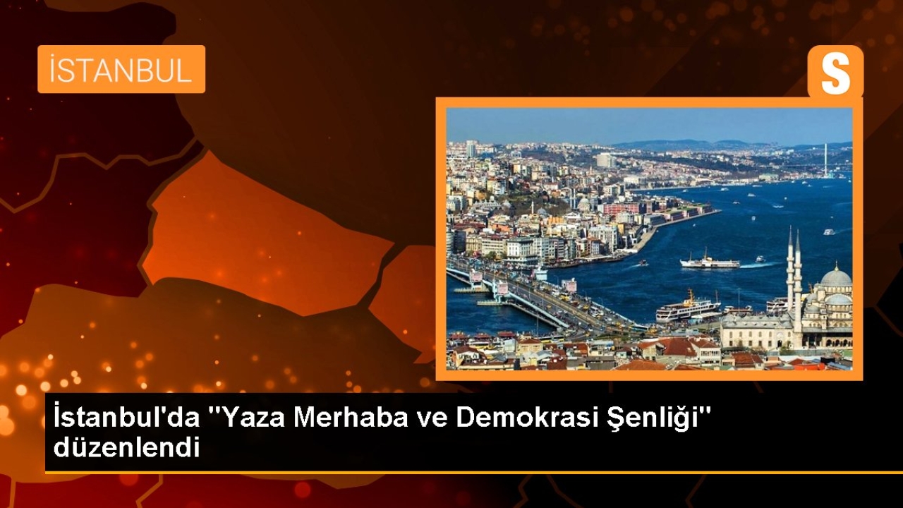 İBB Büyükçekmece'de Yaza Merhaba ve Demokrasi Şenliği düzenledi
