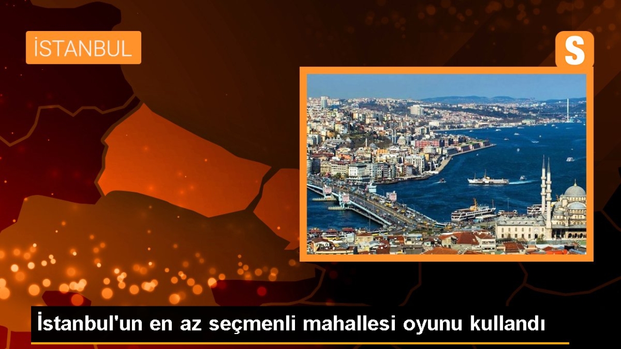 Fatihteki Tahtakale Mahallesinde 13 Seçmen Sandık Başına Gitti