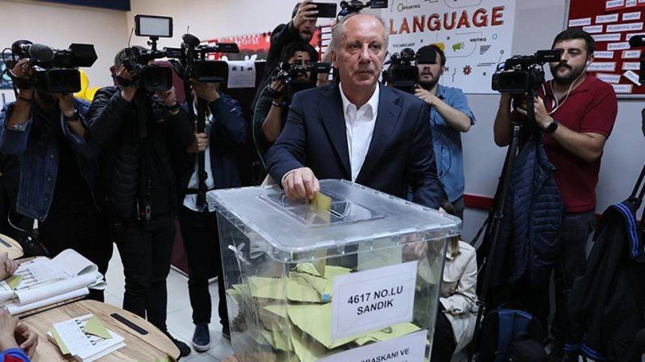 Adaylıktan çekilen Muharrem İnce'nin oy kullandığı sandıktan Kılıçdaroğlu çıktı