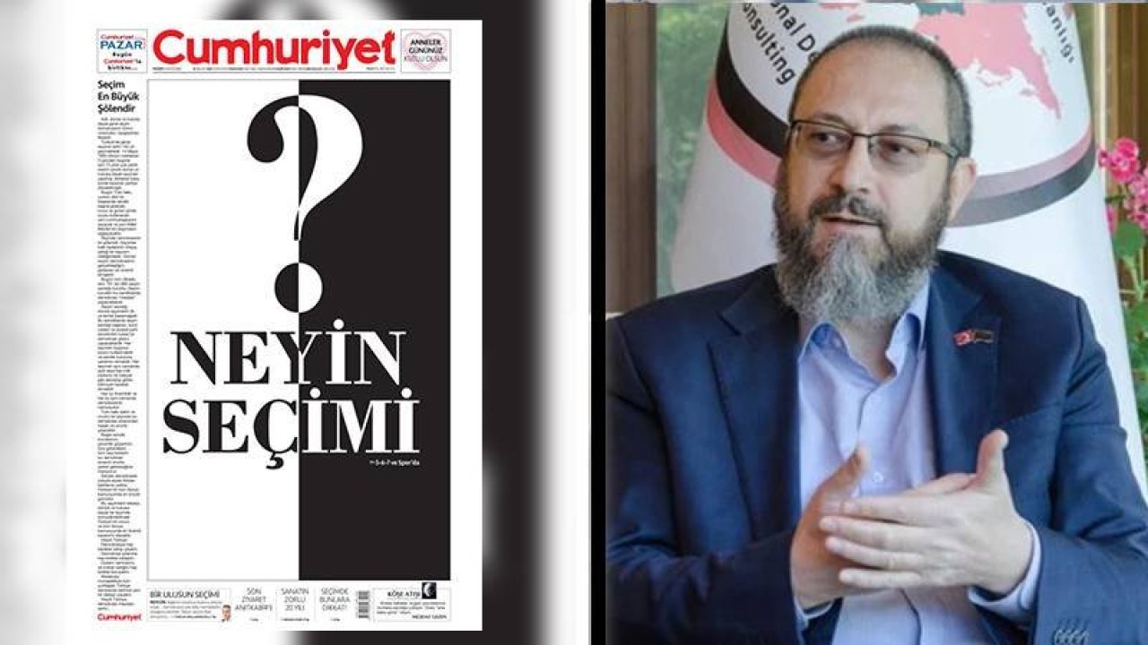 Ertuğrul Özkök: Biri Cumhuriyet’e öteki o zata iki çift sözüm var
