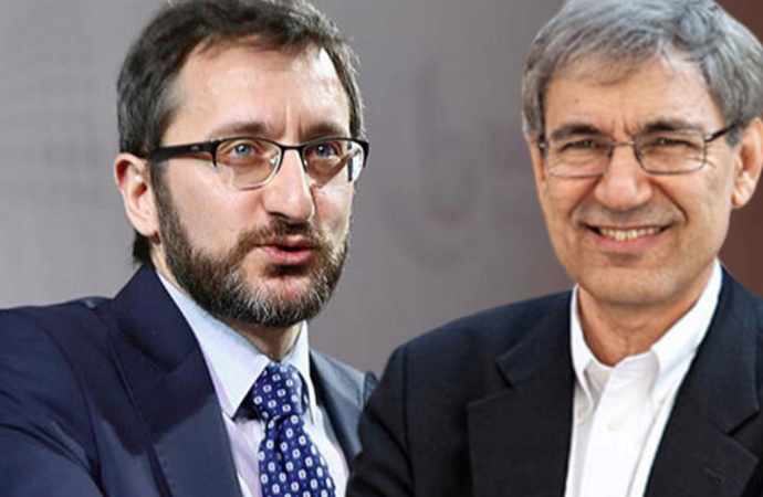 İletişim Başkanı Fahrettin Altun'dan Orhan Pamuk açıklaması