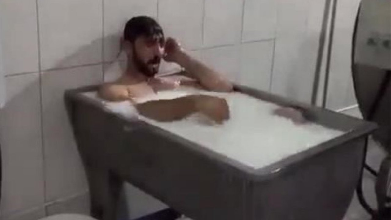 Süt banyosuyla gündeme gelen işçi 70 kişiye hakaret davası açtı