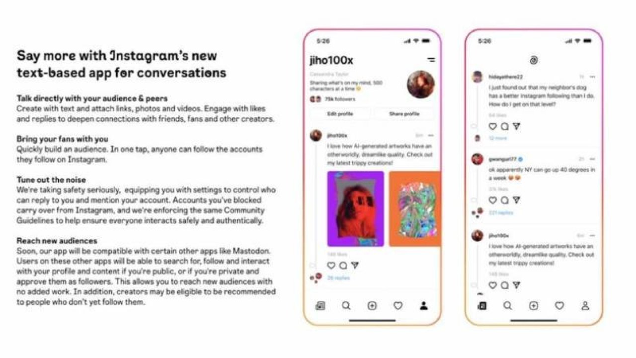 Instagram, Twitter'a rakip uygulama çıkarıyor