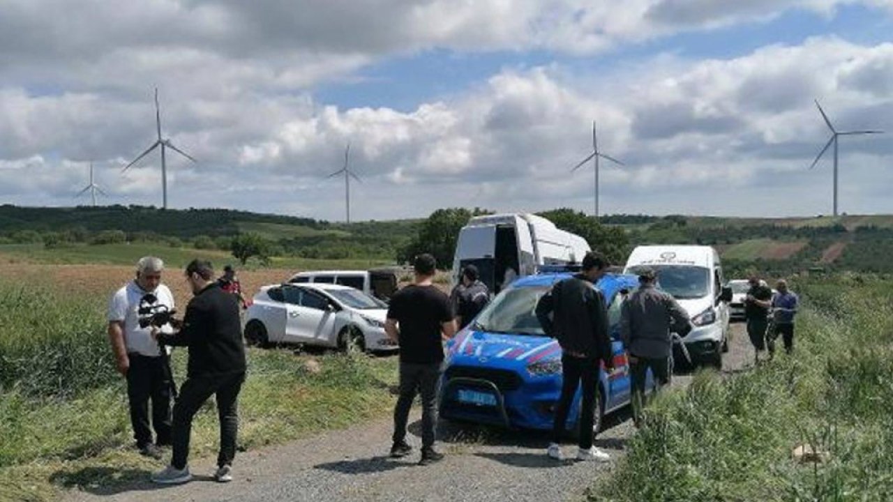 Silivri'de tarlaya gömülmüş 3 ceset bulundu