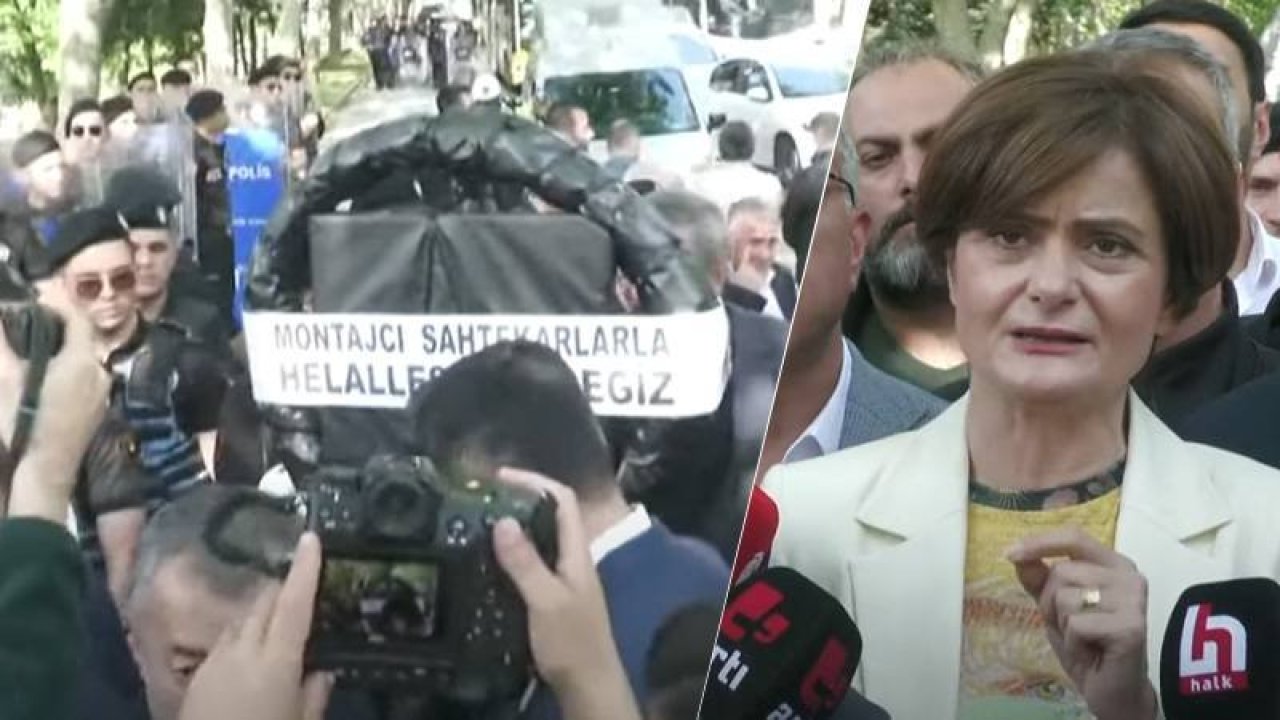 CHP'den AKP İstanbul İl Başkanlığı'na siyah çelenk: Montajcı sahtekarlarla helalleşmeyeceğiz