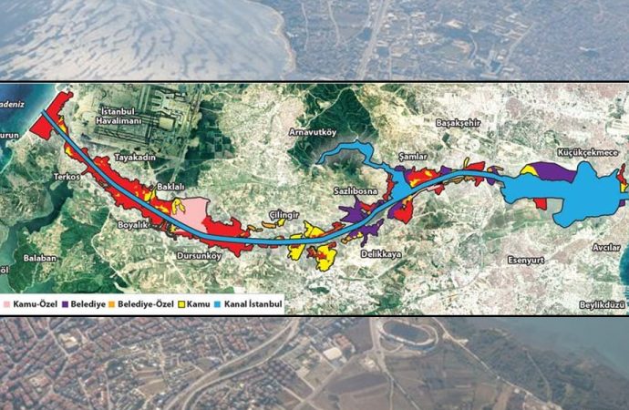 Parsel parsel rant! İşte Kanal İstanbul’un mülkiyet haritası