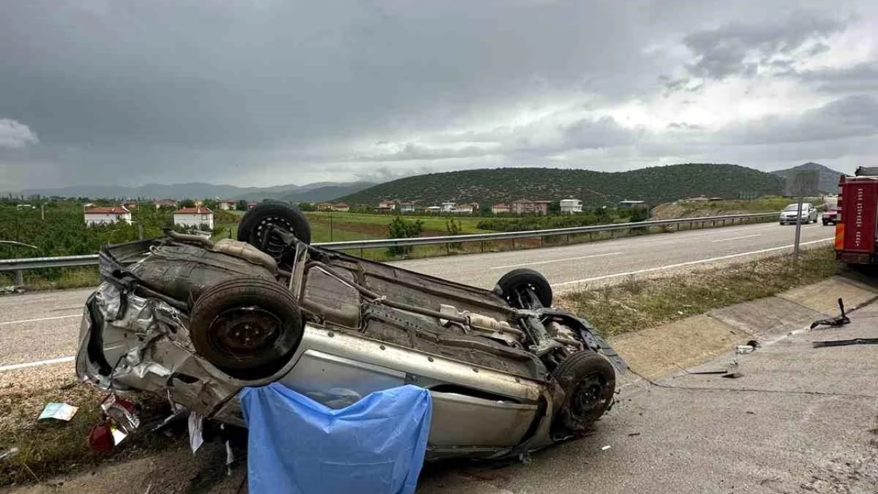 Korkuteli'de trafik kazası: 1 ölü