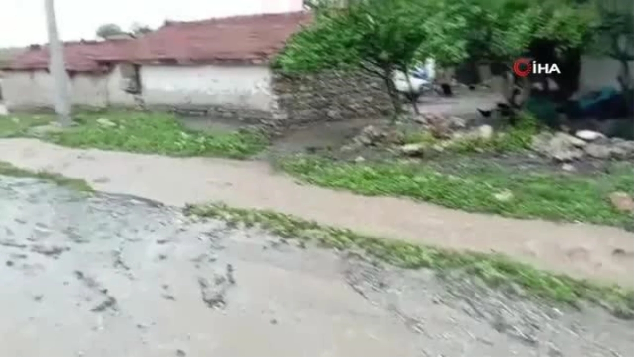 Eskişehir'de Yağışlar Tarım Arazilerini Su Altında Bıraktı
