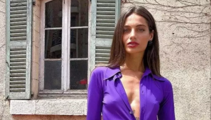 Transparan giyen Gülcan Arslan dekolteli pozlarıyla nefes kesti!