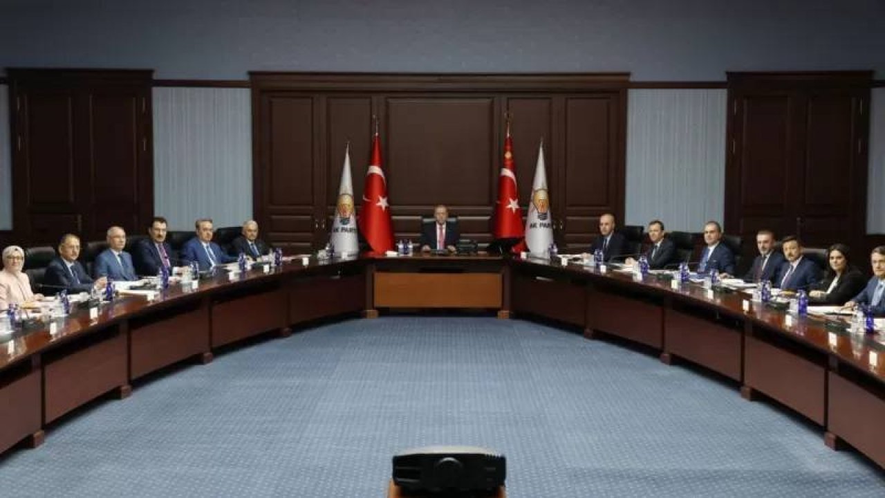 Cumhurbaşkanlığı Kabinesi toplandı