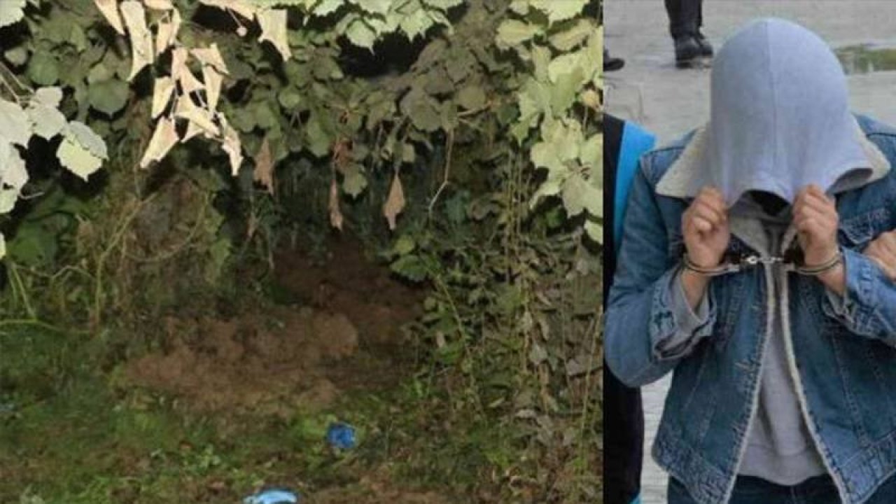 İki günlük bebeğini fındık bahçesine gömen kadın serbest bırakıldı