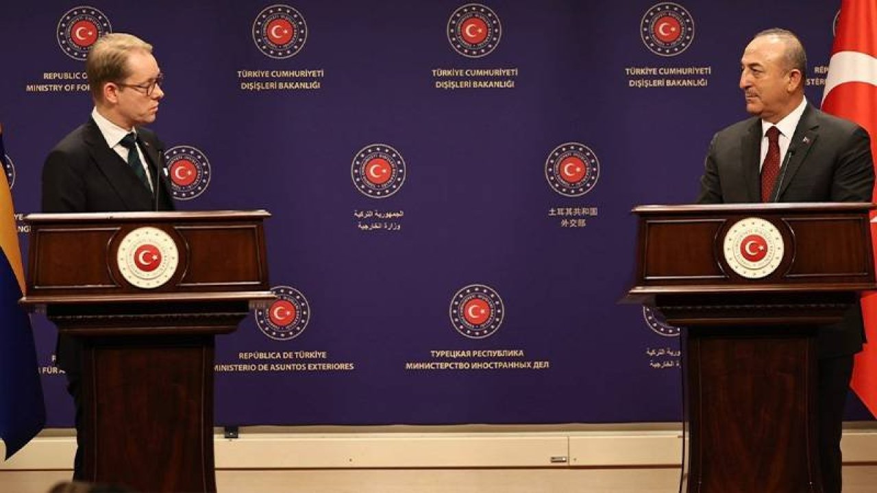 Mevlüt Çavuşoğlu'ndan İsveç'e: Somut adımlar atın