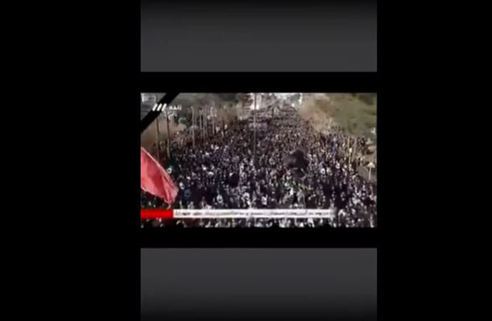 İran halkı General Süleymani için sokakta! Birçok kentte ABD karşıtı protestolar…