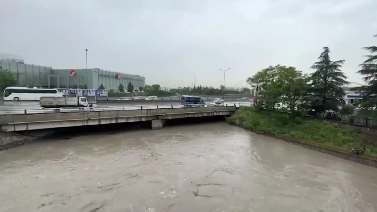 Ankara Çayı Tam Kapasiteye Ulaştı