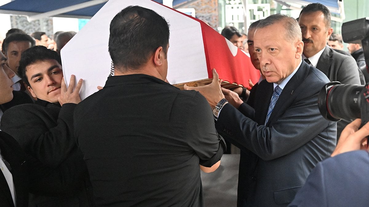 Erdoğan, Barlas’ın cenaze törenine katıldı