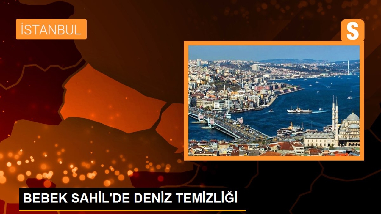 Dünya Çevre Günü'nde Bebek Sahili'nde deniz temizliği yapıldı
