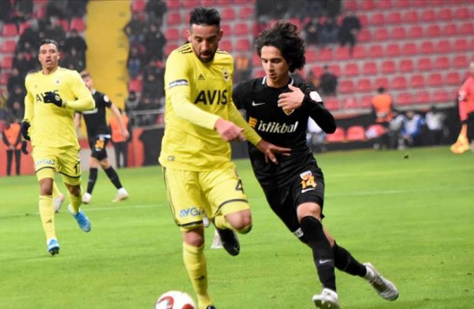 Kayserispor – Fenerbahçe maçı golsüz bitti