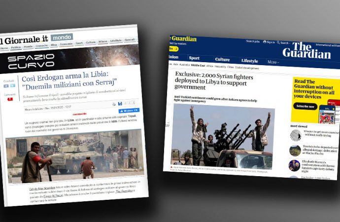 Türkiye’nin Libya’ya yolladığı iki bin ÖSO’cu İtalyan ve İngiliz gazetelerinde