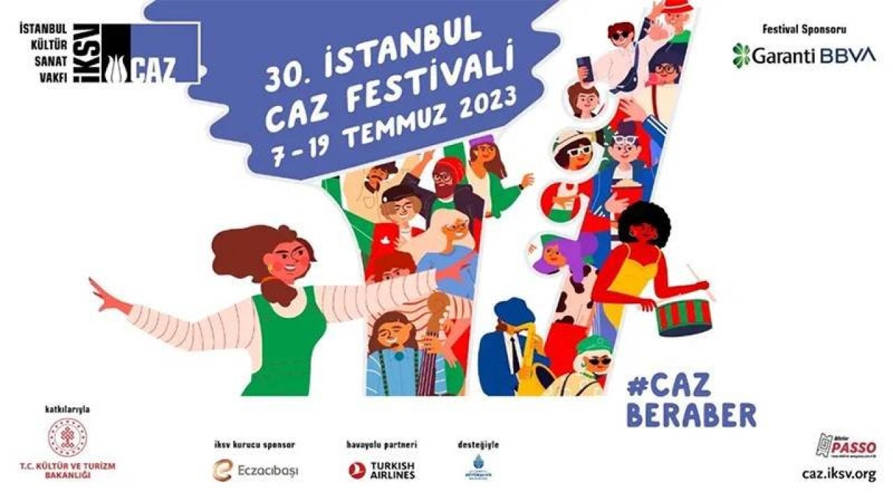 30'uncu İstanbul Caz Festivali, 7 Temmuz'da başlıyor