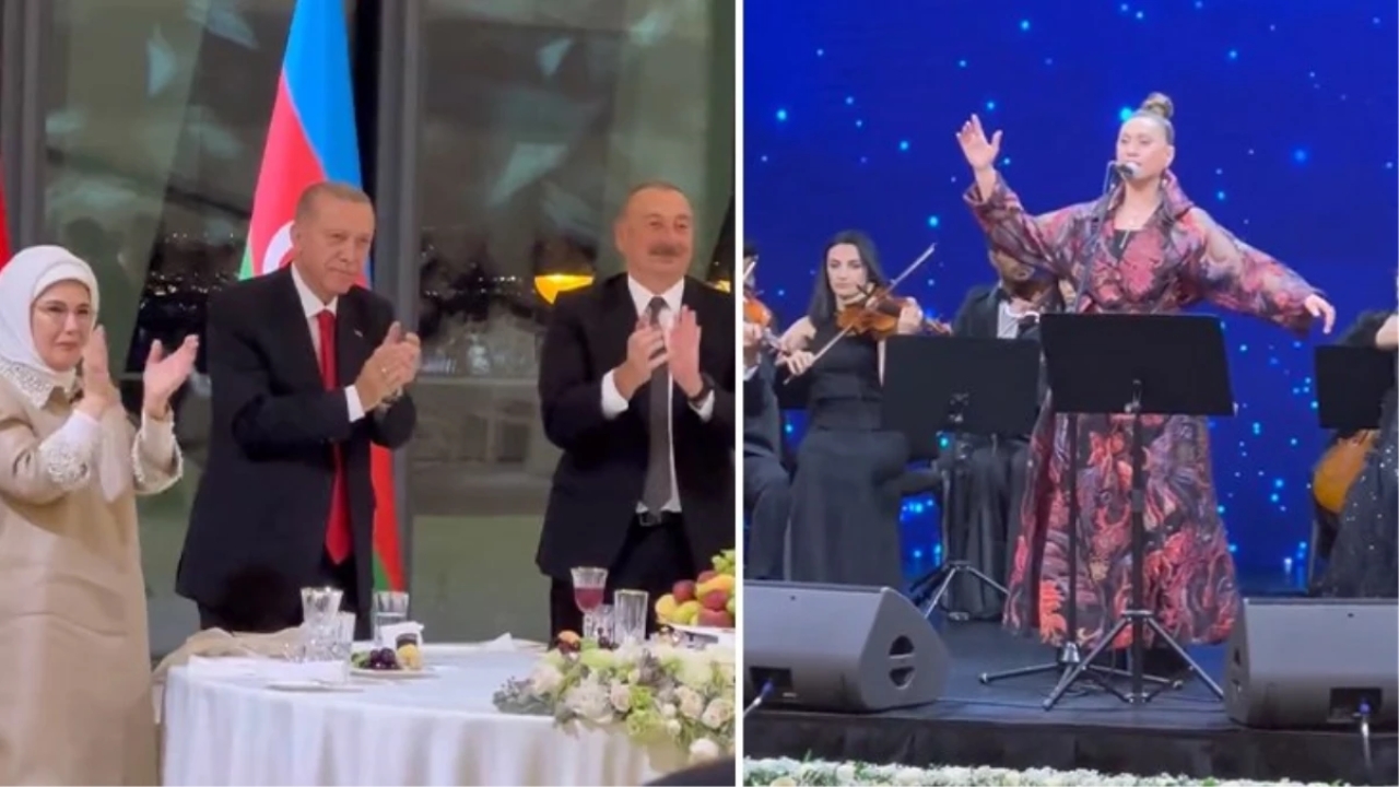 Cumhurbaşkanı Erdoğan Azerbaycan'da
