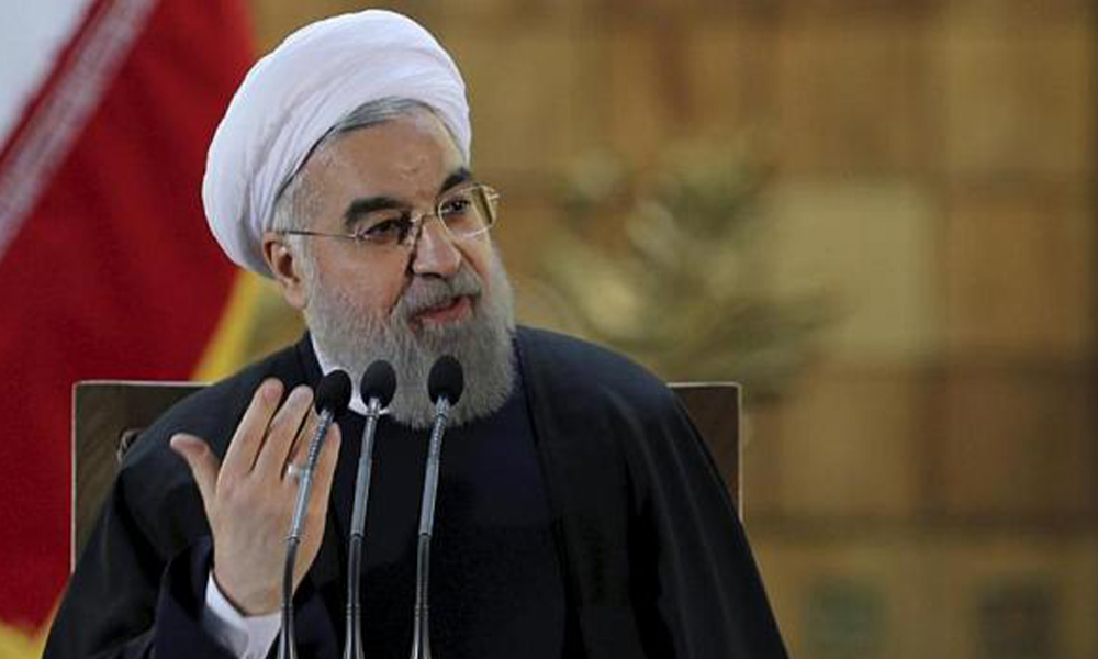 Ruhani: ABD kendi halkına da zarar veriyor