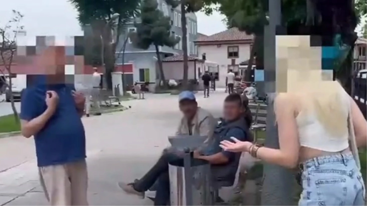 Yaşlı adamdan genç kıza tepki çeken sözler: Ben 76 yaşındayım, beni tahrik ediyorsun